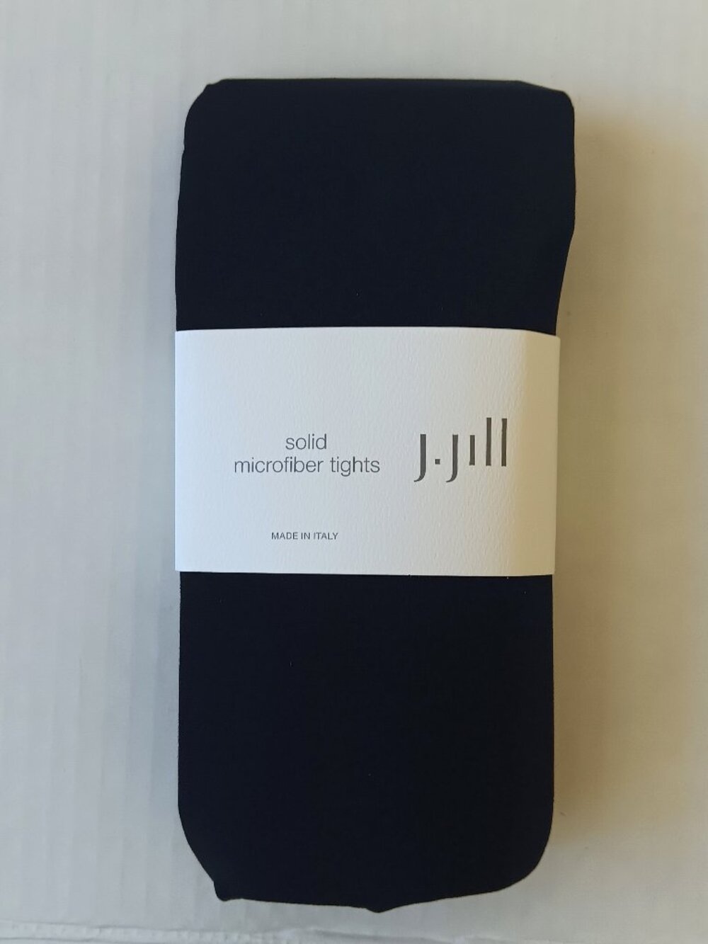 J. Jill Women's Black Solid Microfiber Tights Size 1X/2X